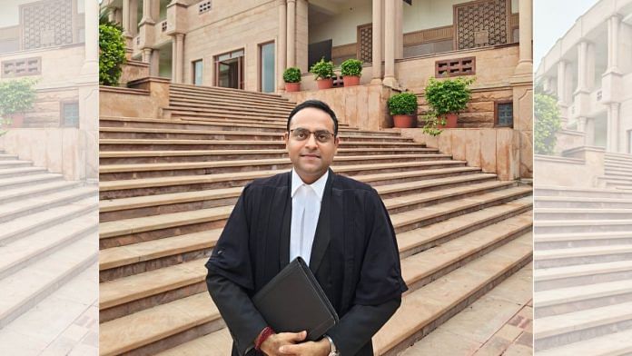 Jodhpur-based lawyer Shreyansh Mardia | Special arrangement