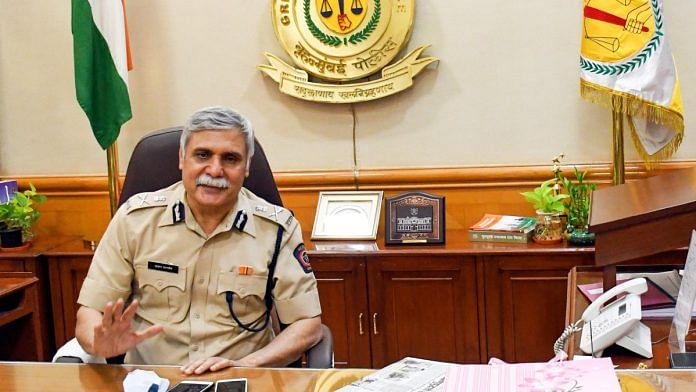 File photo of former Mumbai Police commissioner Sanjay Pandey | ANI