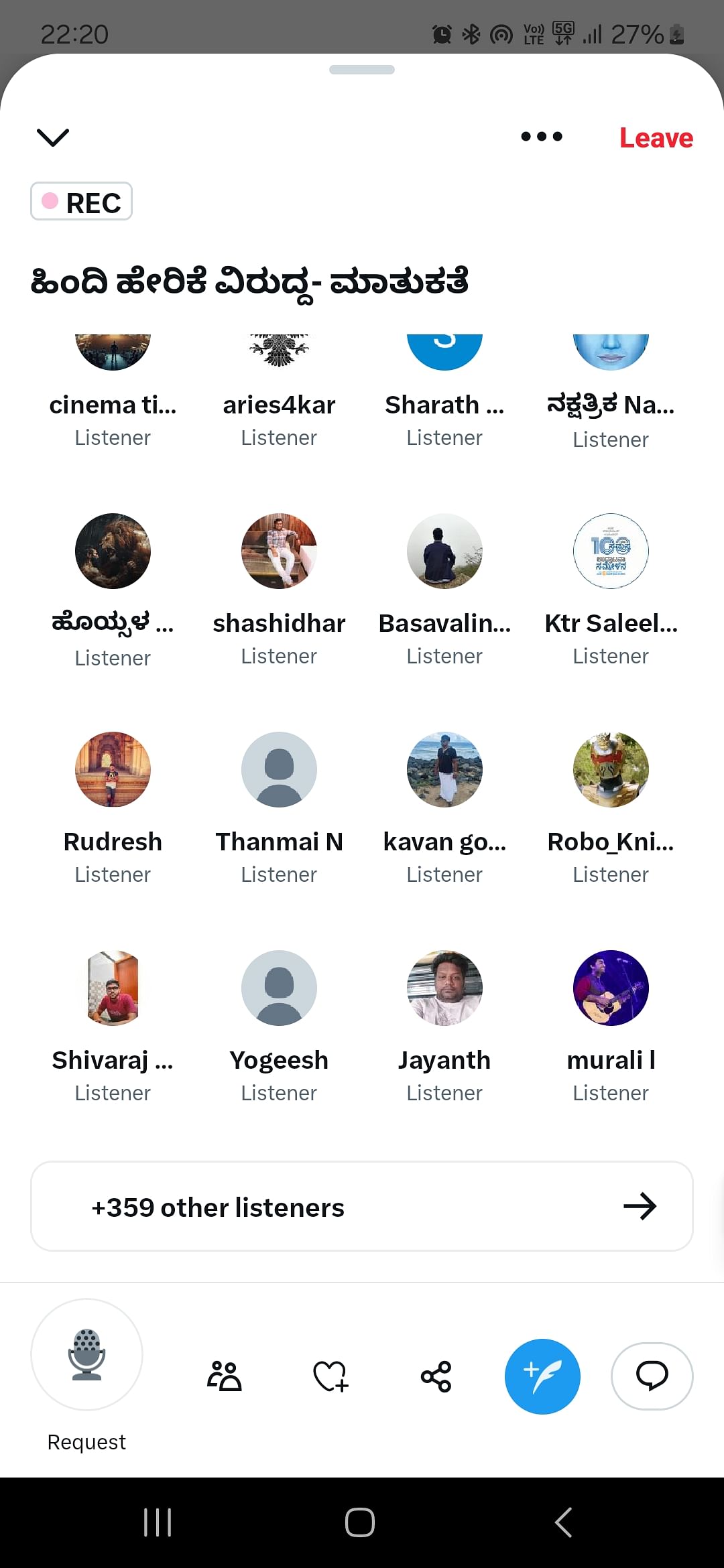 Twitter space discussion by pro-Kannada groups | Sharan Poovanna, ThePrint