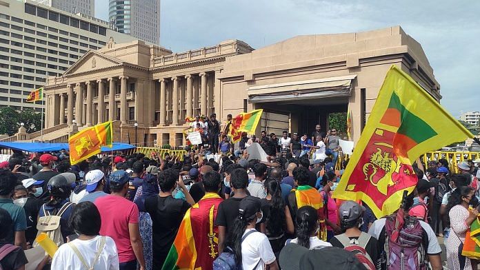 Representational image | anti-government protest in Sri Lanka in 2022 | Photo: Wikimedia Commons