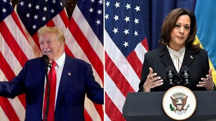 (left to right) Donald Trump and Kamala Harris | Reuters