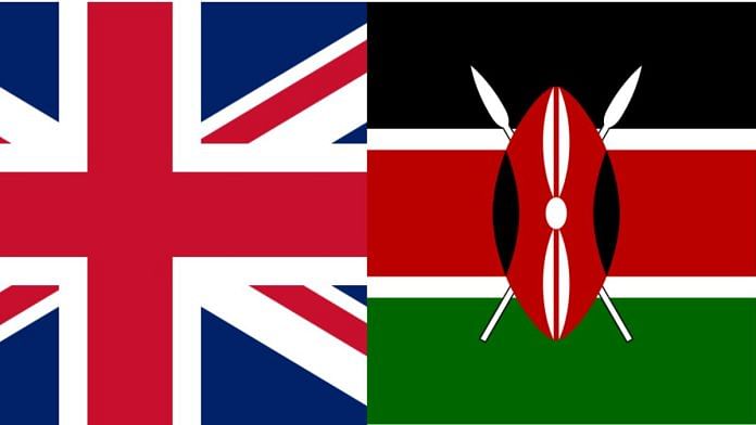 Flags of UK and Kenya | Wikimedia Commons