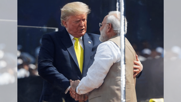 PM Modi shakes hands with Donald Trump | File photo | Reuters