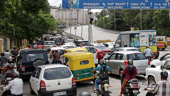 Bengaluru, which suffers from massive traffic congestion, is without a city council for 47 months | ANI File Photo