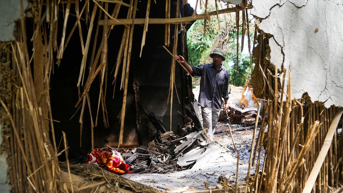 Another house that the drones dropped bombs on | Suraj Singh Bisht | ThePrint 