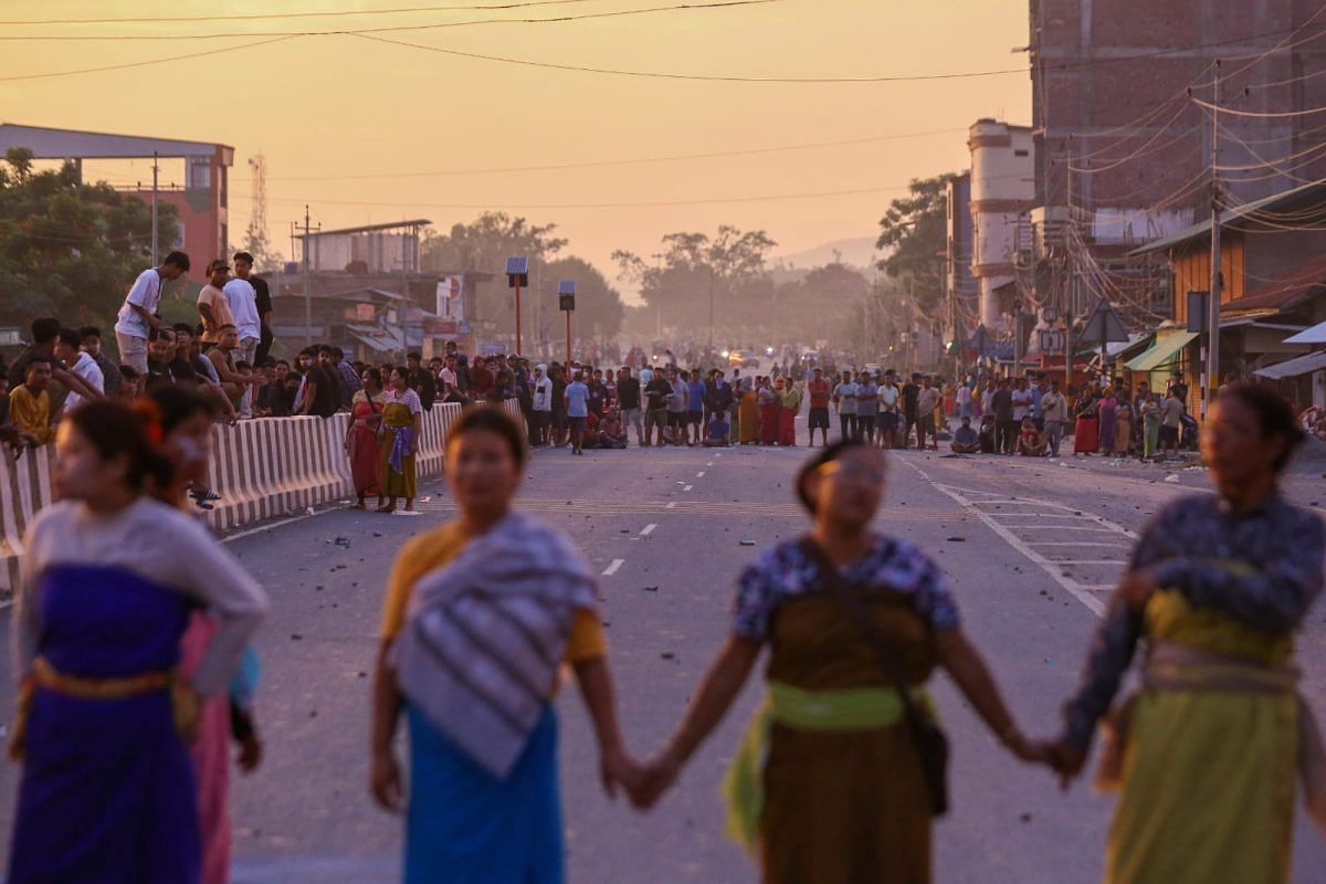 Protests are on in several parts of the state | Photo: Suraj Singh Bisht | ThePrint 