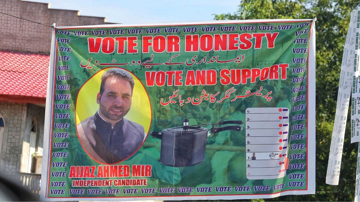 Aijaz Ahmad Mir is contesting as an Independent candidate from Zainapora | Praveen Jain | ThePrint