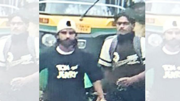 The suspects in the Sector 10 blast case in a picture released by Chandigarh police | X/@ani_digital