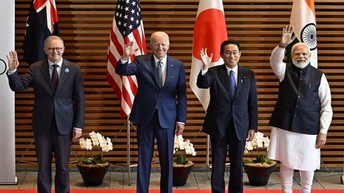 Representational image | Leaders at Quad summit in Tokyo, Japan, in 2022. The 2024 Summit's outcomes are likely to include a reaffirmation of the Quad’s commitment to a free and open Indo-Pacific | ANI