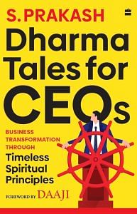 Front cover of 'Dharma Tales for CEOs' by S Prakash