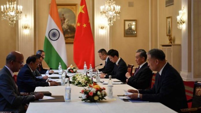 India's National Security Advisor Ajit Doval met China's Foreign Affairs Minister Wang Yi discussing India-China relations