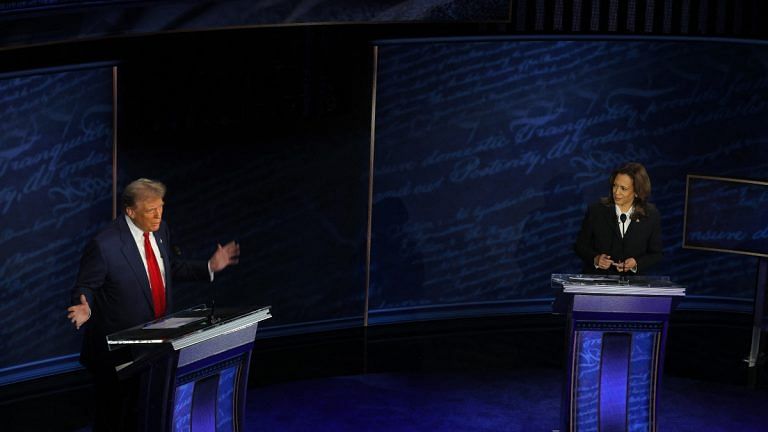 Kamala Harris attacks Donald Trump, puts him in defensive mode during presidential debate