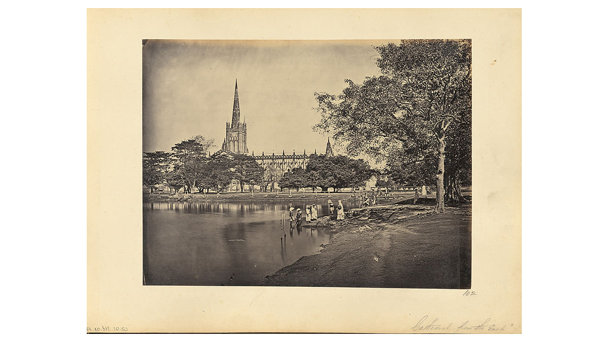 Cathedral, from the East, John Edward Sache, Kolkata, India, 1864–1868. Image courtesy of The J. Paul Getty Museum, Los Angeles