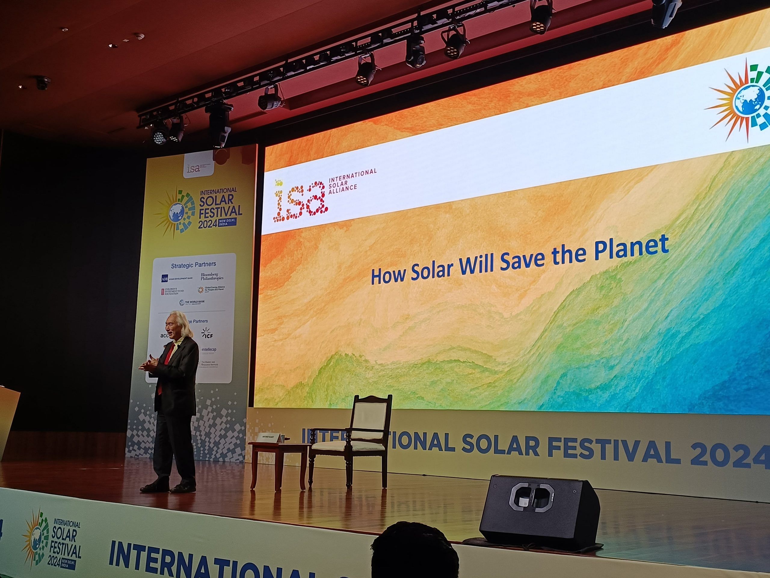 Michio Kaku at ISF