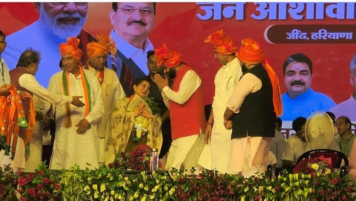 Shakti Rani Sharma joins BJP | X/@Kartiksharmamp