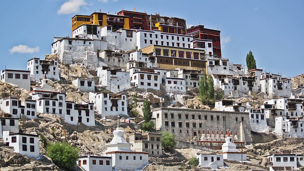 Thiksey Monastery, Leh, India, Photograph: Silver Blu3 (2011). Image courtesy of Flickr