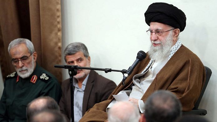 Iran's Supreme Leader Ayatollah Ali Khamenei | File Photo | Office of the Iranian Supreme Leader/WANA (West Asia News Agency)/Handout via Reuters