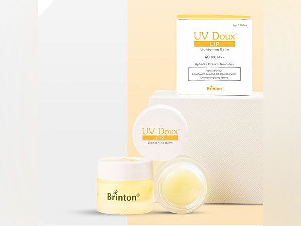 Brinton Pharma Unveils UV DOUX Lightening Balm with SPF 40