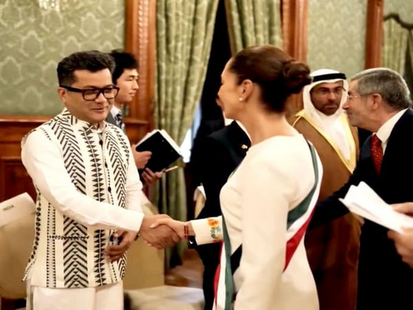 Claudia Sheinbaum sworn-in as Mexico's first woman President, Union Minister Pabitra Margherita attends ceremony