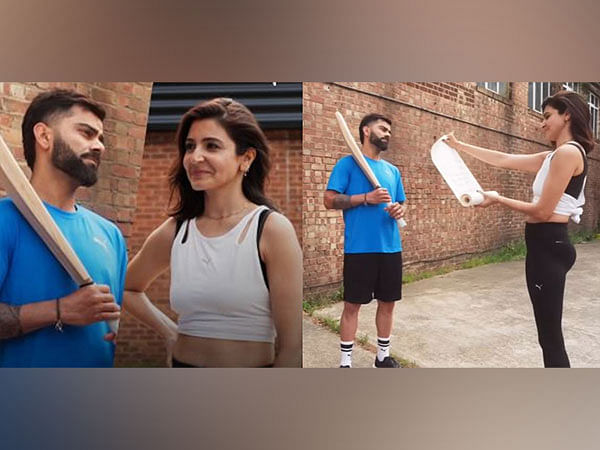 Cuteness alert! Anushka Sharma challenges hubby Virat Kohli to cricket match in funny video