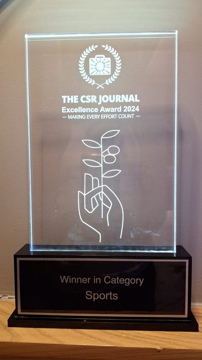 Jindal Steel & Power Honored with Prestigious CSR Journal Excellence Award 2024 for Excellence in Sports