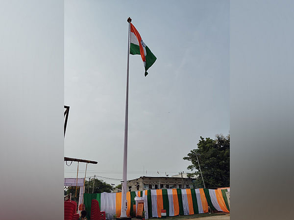 The 150th Monumental National Flag Pole of Flag Foundation of India installed at Patnagarh, Bolangir