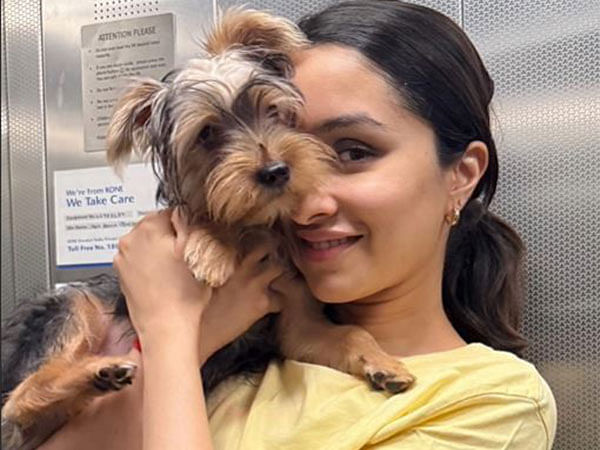 Shraddha Kapoor shares cute picture with her 'little kanchka' on Navaratri