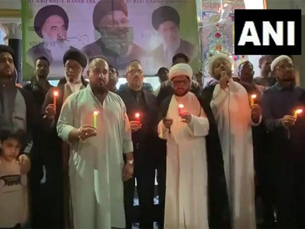 Hyderabad: Shia organisations protest killing of Nasrallah, Iran's consul general joins protest