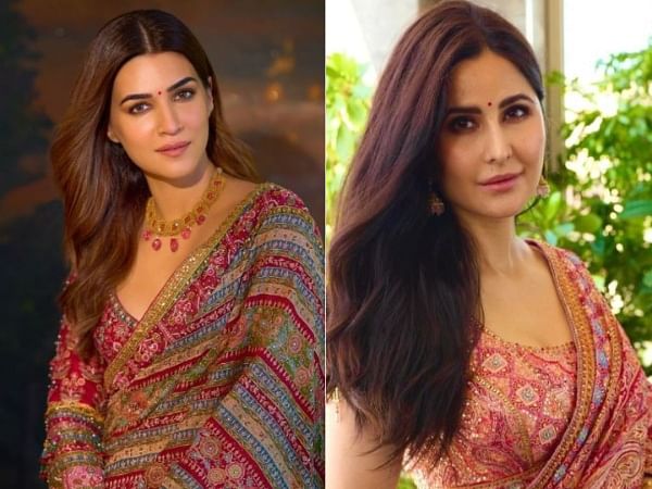 Kriti Sanon, Katrina flaunt their love for sarees