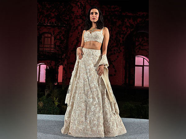 Shraddha Kapoor walks the ramp in lehenga for Mishru's latest collection, check pics