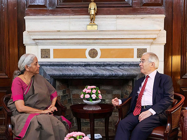 FM Sitharaman meets G20 expert group member Prof Stern on strengthening multilateral development banks