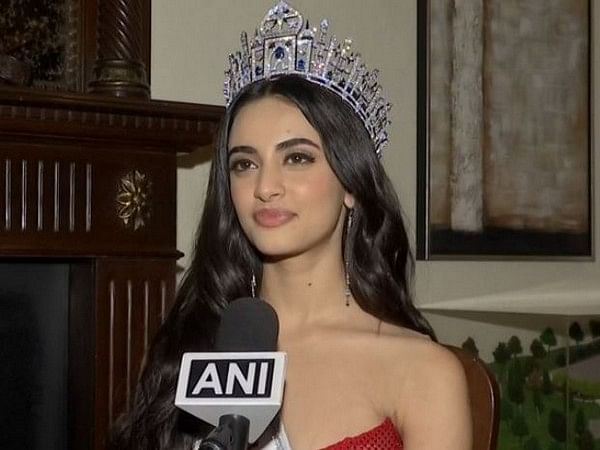 Rhea Singha visits Ram temple ahead of Miss Universe Pageant