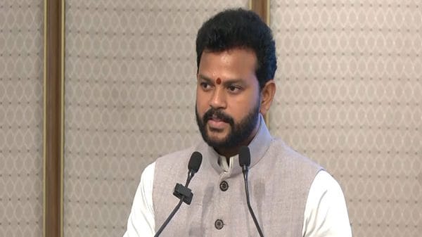 Kinjarapu Ram Mohan Naidu, Union Minister of Civil Aviation (Photo/ANI)