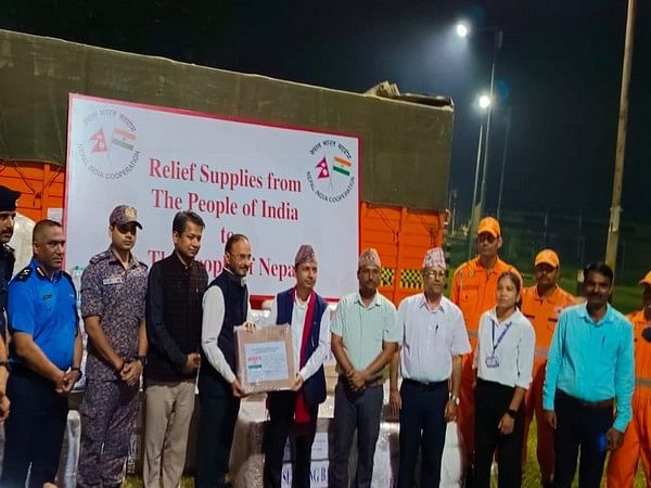 Nepal: India hands over emergency relief materials for families affected by recent floods, landslides