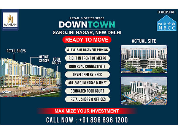 Downtown Sarojini Nagar: Ready-to-Move-In Retail and Office Spaces Just Steps Away from Sarojini Nagar Market and Metro Station!