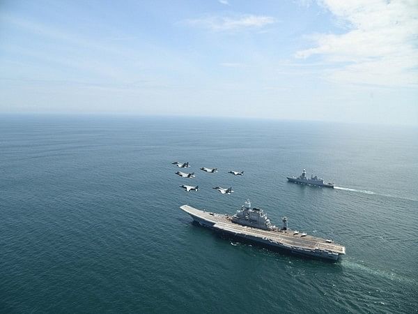 Indian-Italian Naval Carrier Strike Groups engage in historic bilateral maritime engagement 