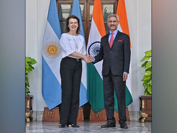 Argentina's FM Mondino concludes India visit, discusses bilateral ties with EAM Jaishankar on defence, energy, space