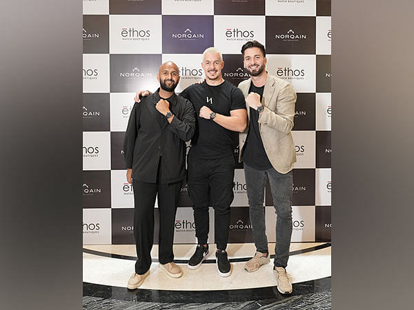 Ethos Limited and Dean Schneider Showcase NORQAIN's Limited Edition Hakuna Mipaka Watches at the Chanakya, New Delhi