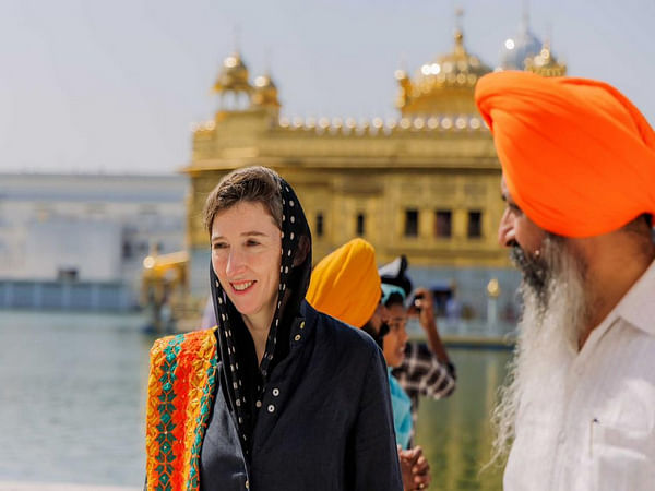 'Sat Sri Akal from Amritsar': British envoy Lindy Cameron makes 'special visit' to Golden Temple