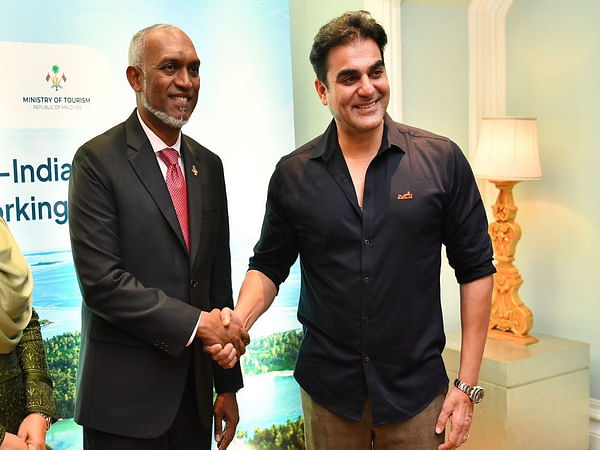 Arbaaz Khan shares picture from his meeting with Maldives President Muizzu