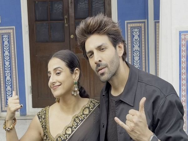 Kartik Aaryan, Vidya Balan's playful banter steals the show at 'Bhool Bhulaiyaa 3' trailer launch