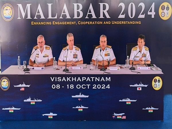 Vizag: Malabar 2024 kicks off with US, Japan, Australia joining India in key naval exercises