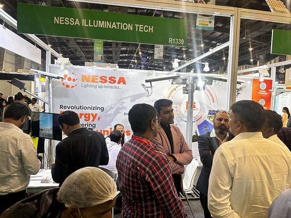 Nessa Illumination Technologies Pvt Ltd Launched Smart Light and Hybrid Solar High Mast at REI Expo 2024