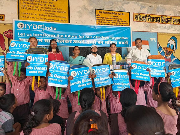 IYDF and VAXMART Unite to Support Education for Students in Meerut with Donation of School Supplies and Fun Activities