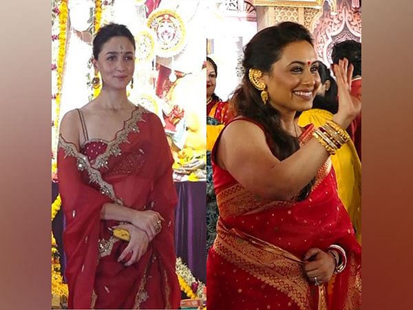 From Rani Mukerji to Alia Bhatt, celebs seek blessings at Durga Puja pandals 