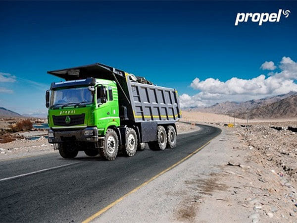 Propel Industries' 470 HEV- Heavy Duty Electric Tipper 8X4 Receives Homologation Certification