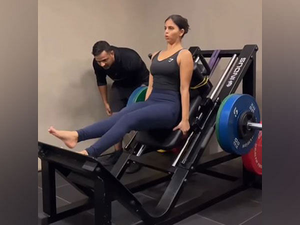 Monday Motivation: Suhana Khan shares video of her working out at a gym