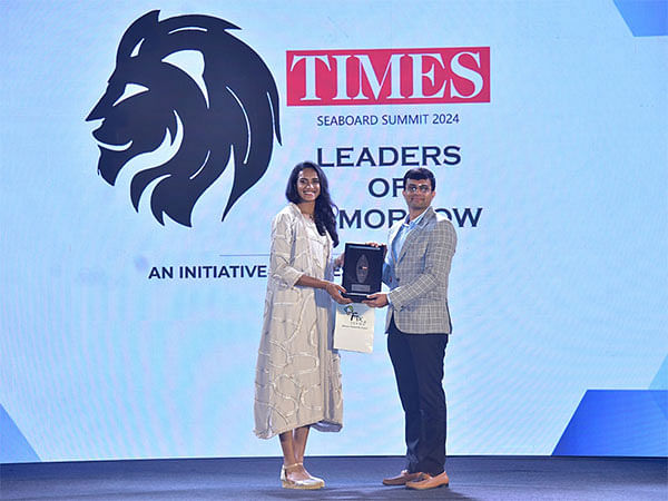 Rayvector Founders felicitated at the Times Leaders of Tomorrow 2024