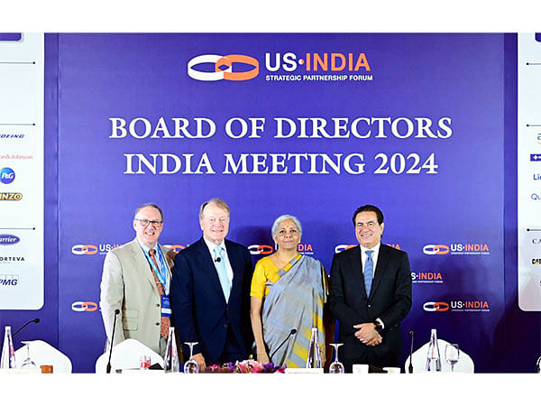 FM Nirmala Sitharaman meets USISPF Chairman John Chambers to boost investment prospects in India