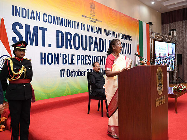 Indian community in Malawi living link between two countries: President Droupadi Murmu 